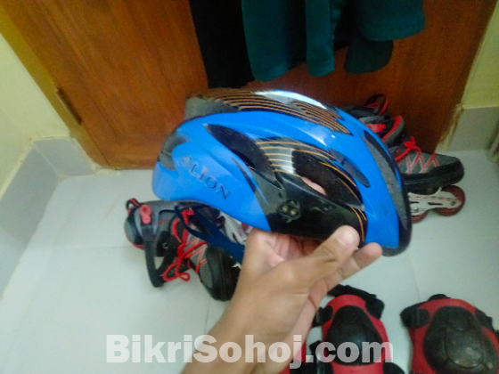 Skating shoes complete setup